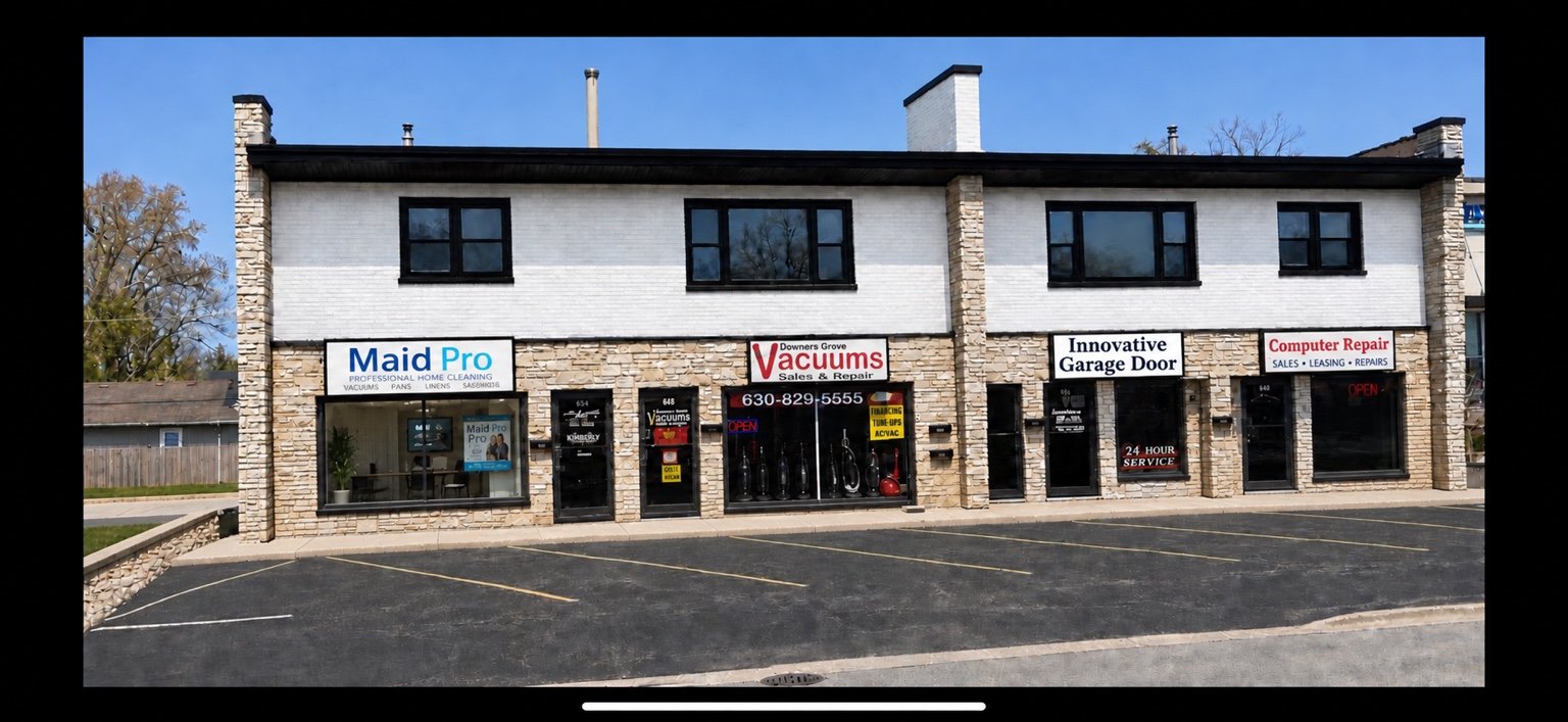 650 Ogden Avenue retail and residential building